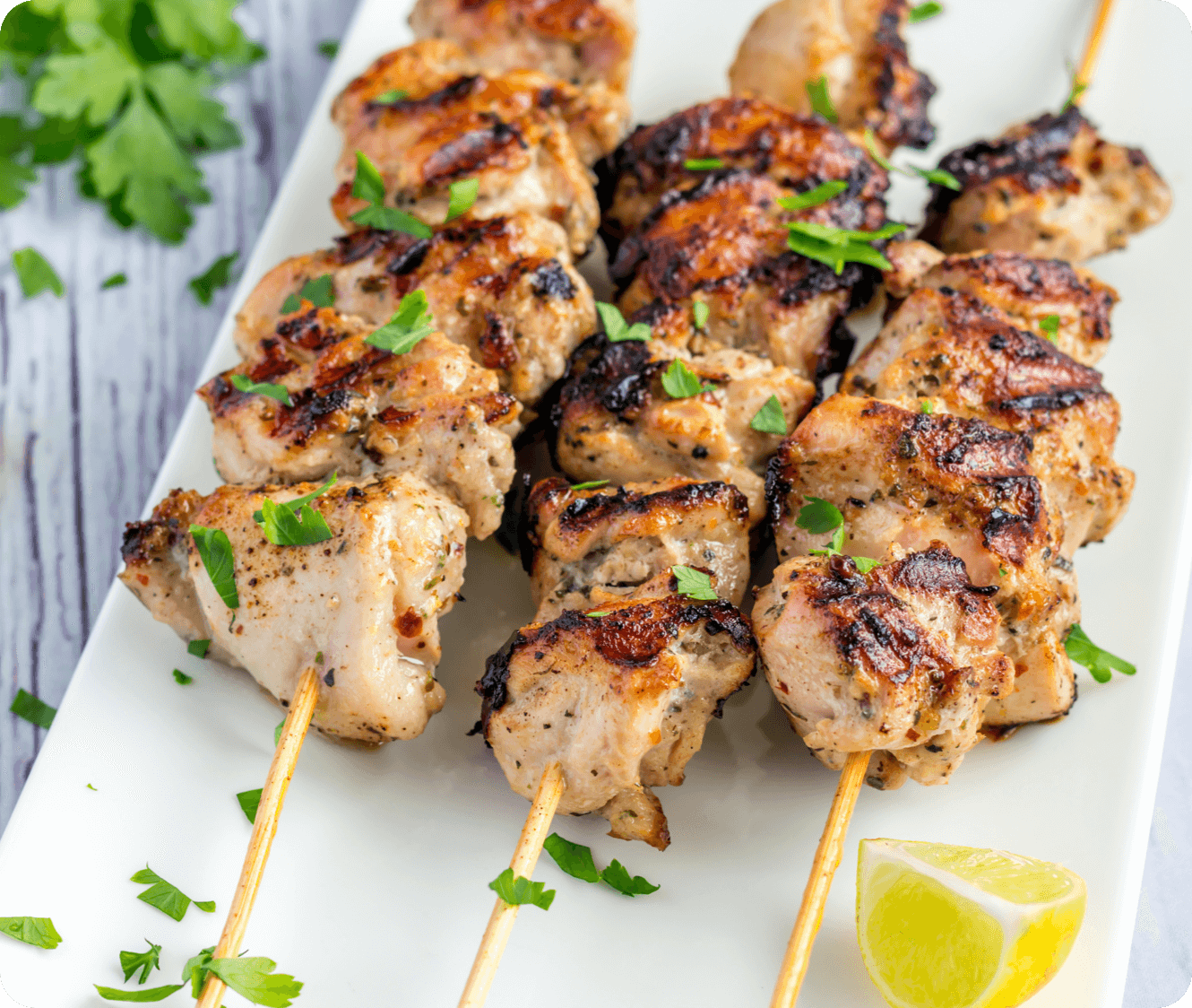 Balsamic Chicken Kabobs