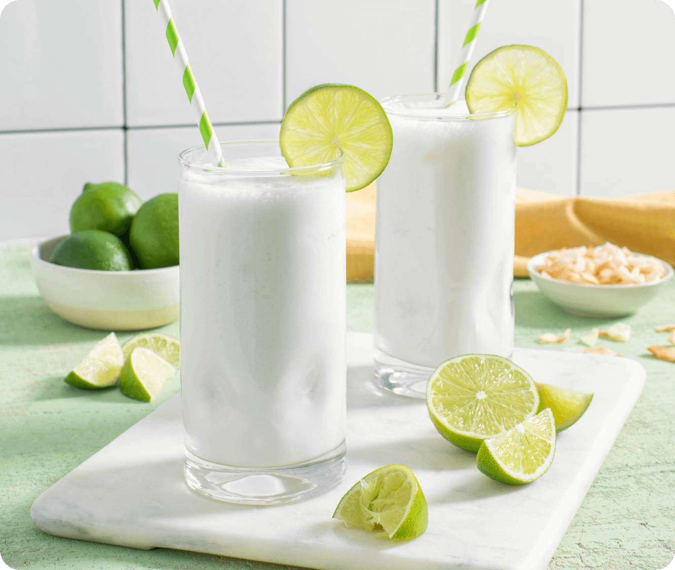 Batido de Coco Loco y Lima