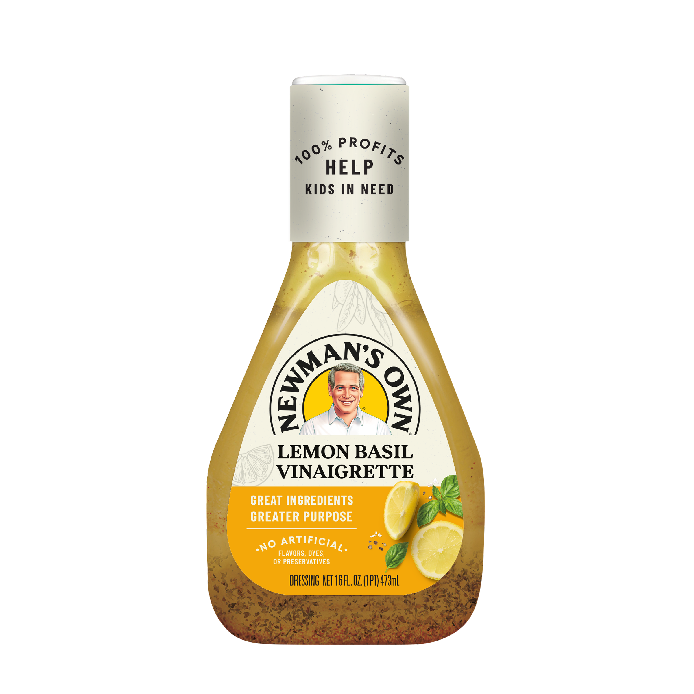 Lemon Basil Vinaigrette Dressing