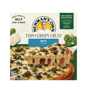 Thin & Crispy Crust white pizza