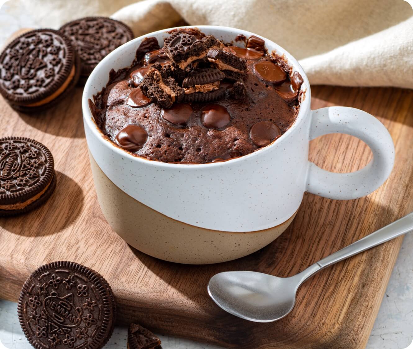 Newman-O’s Mug Cake