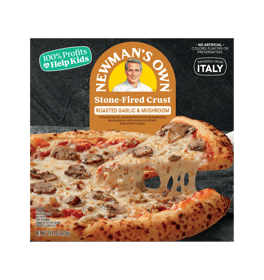 Stone-Fired Crust Roasted Garlic & Mushroom