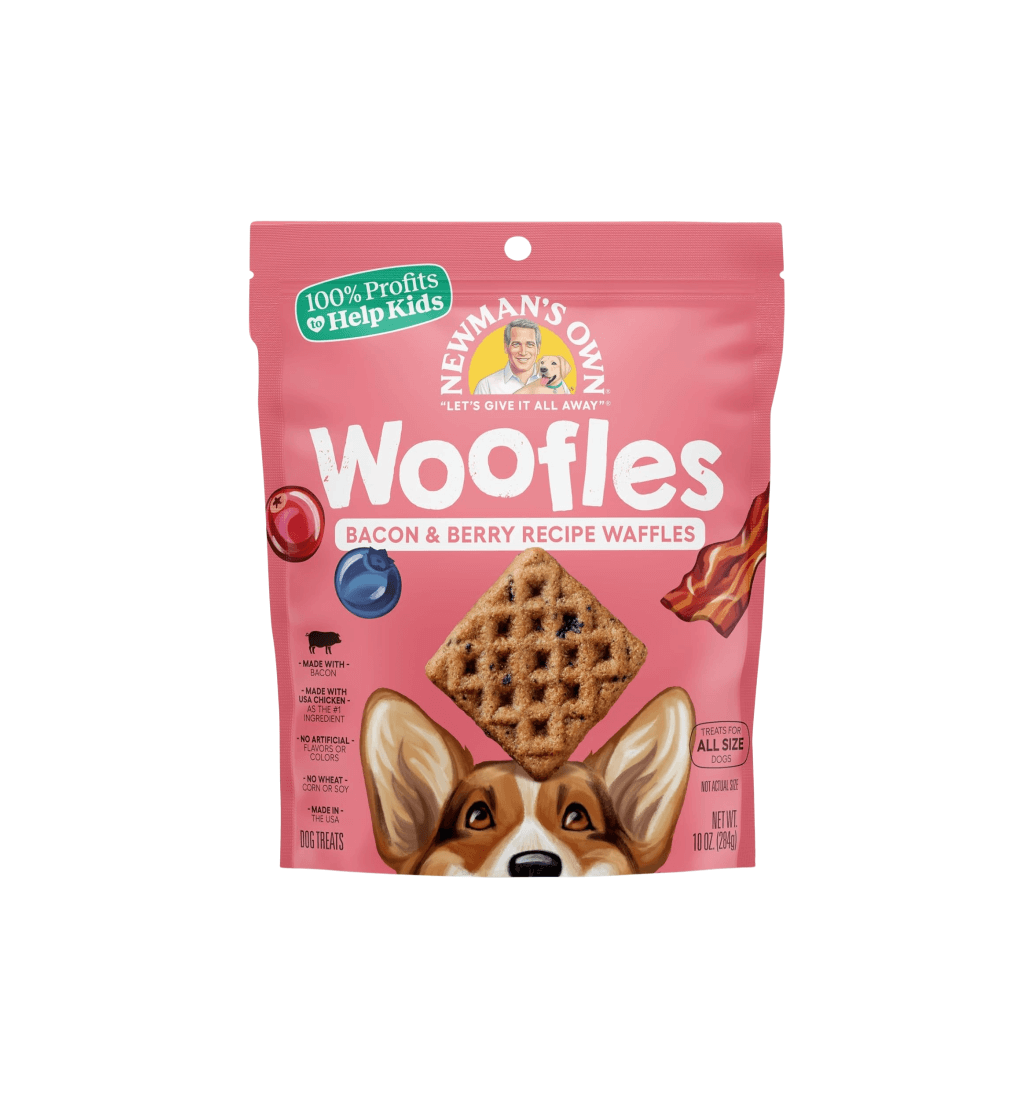 Newman’s Own® Woofles Bacon & Berry Recipe Waffles