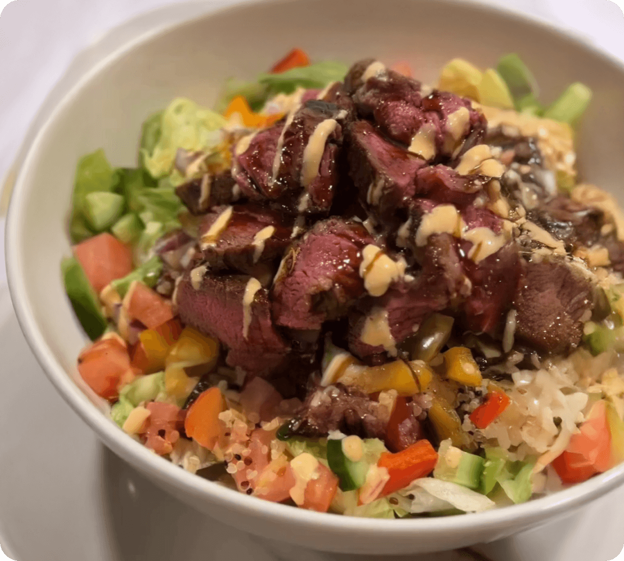 Sesame Ginger Steak Salad